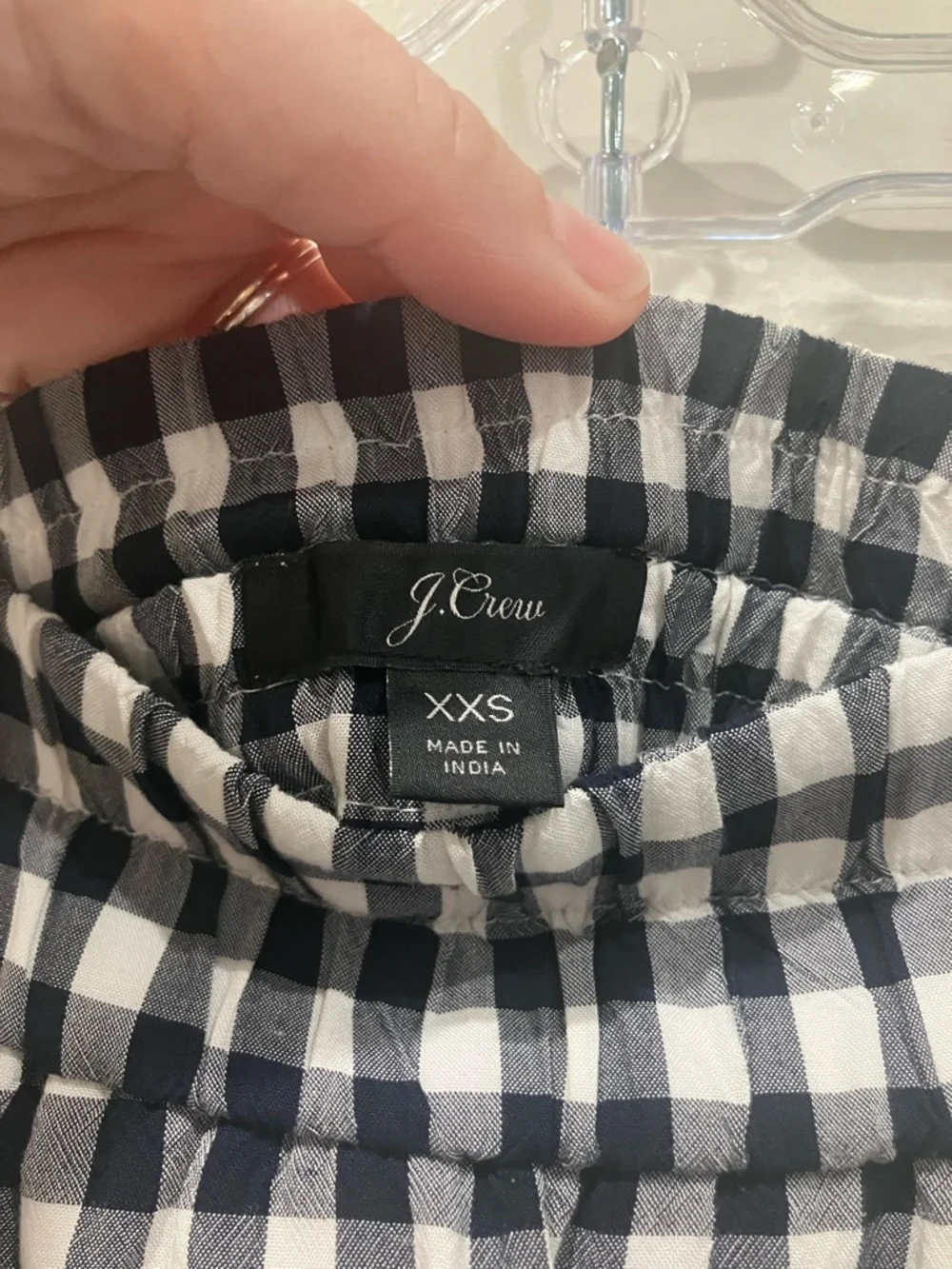 J. Crew black white
